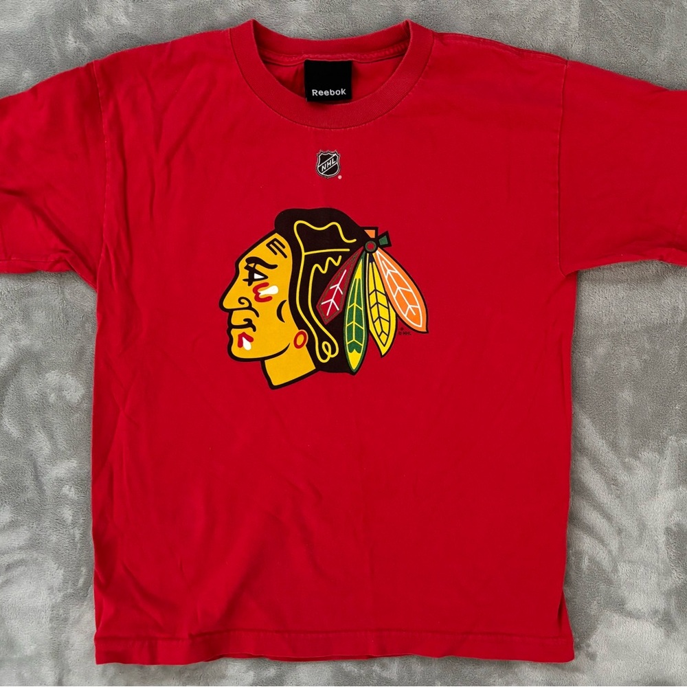 Reebok Kids Red Chicago Blackhawks Kane #88 Graphic Tee